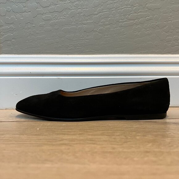 Vintage Calvin Klein Black Suede Flats 7.5 - Picture 2 of 5